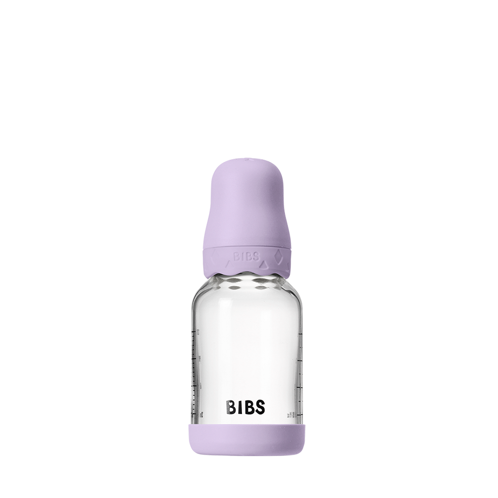 Baby Glass Bottle Boheme Set 4oz Latex - Violet Sky