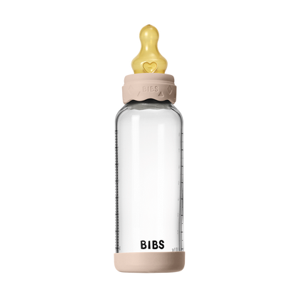 Baby Glass Bottle Boheme Set 8oz Latex - Blush
