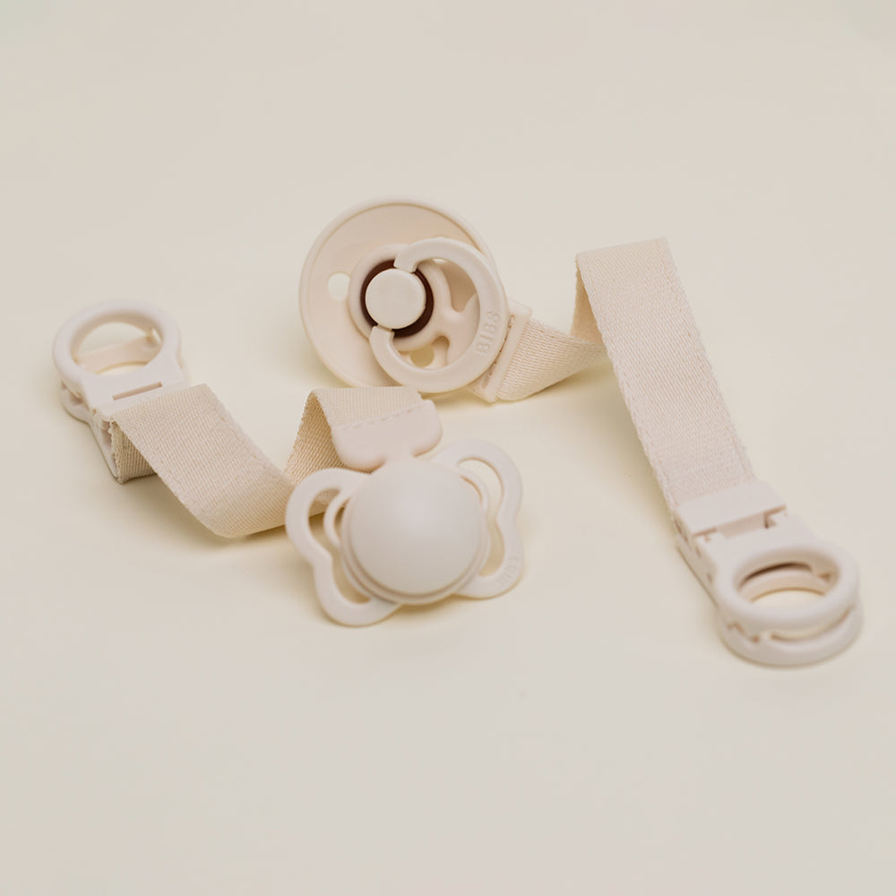 Pacifier Clip Loop - Ivory