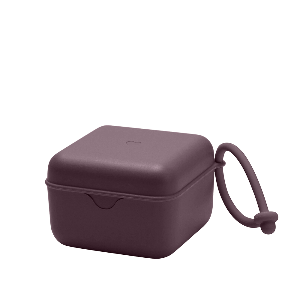 Pacifier Box - Plum