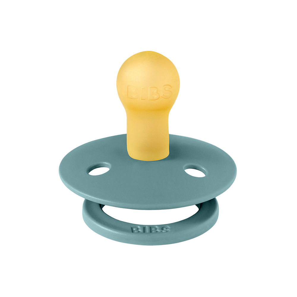 BIBS Colour 2 PACK Latex Size 1 Island Sea/Island Sea