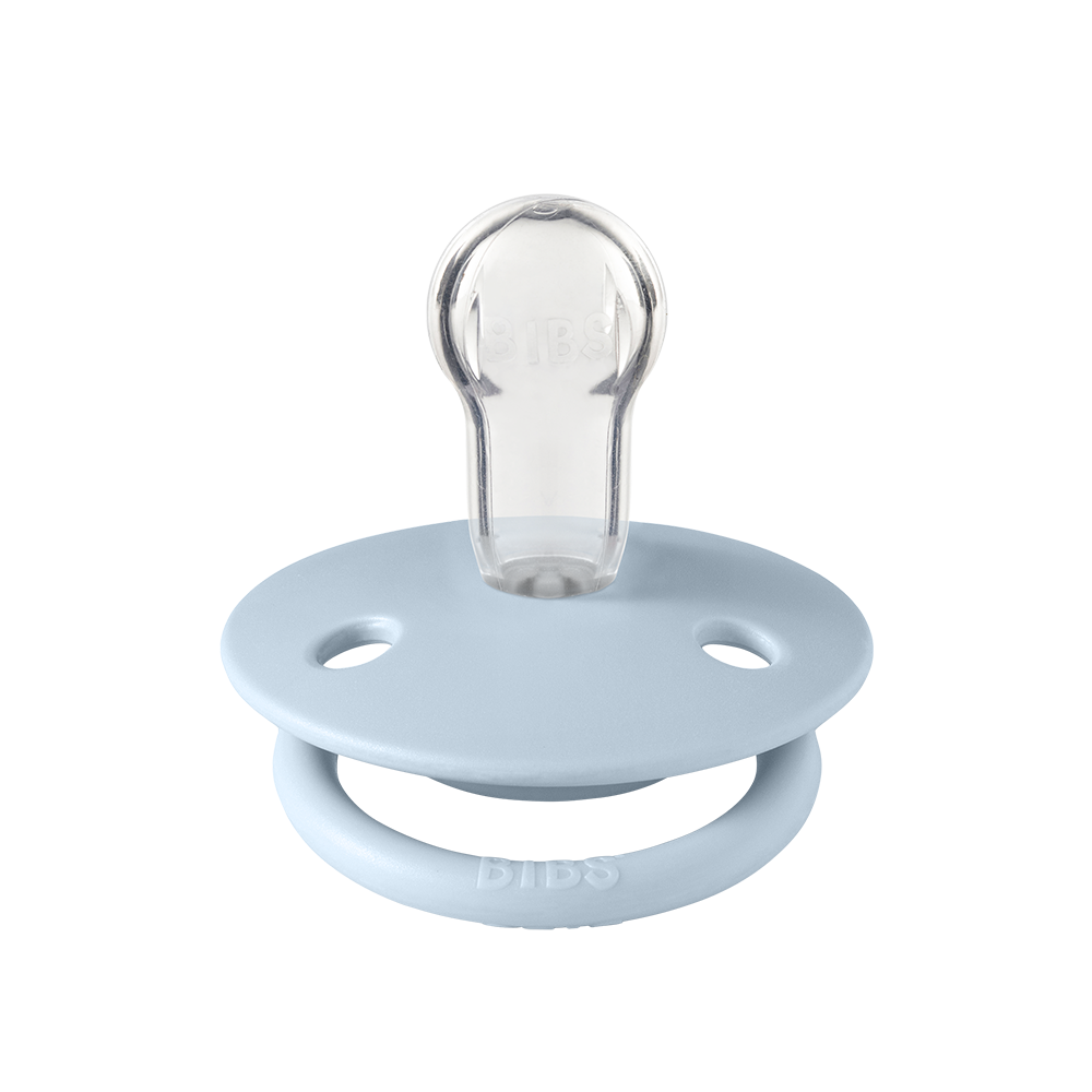 BIBS De Lux 2 PACK Iron/Baby Blue [product_typ] - BIBS EU