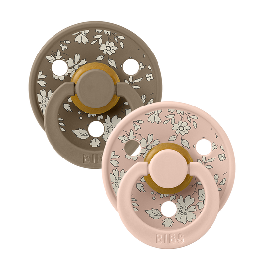 BIBS x LIBERTY Colour 2 Pack Capel - Blush Mix
