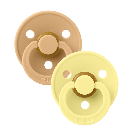 BIBS Colour 2 Pack Desert Sand/Sunshine