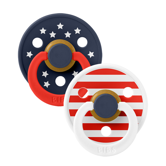 BIBS Colour 2 Pack Stars & Stripes