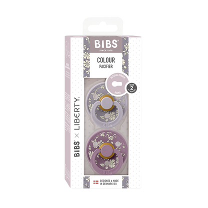 BIBS x LIBERTY Colour 2 Pack Capel - Fossil Grey Mix