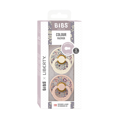 BIBS x LIBERTY Colour 2 Pack Eloise - Blush Mix