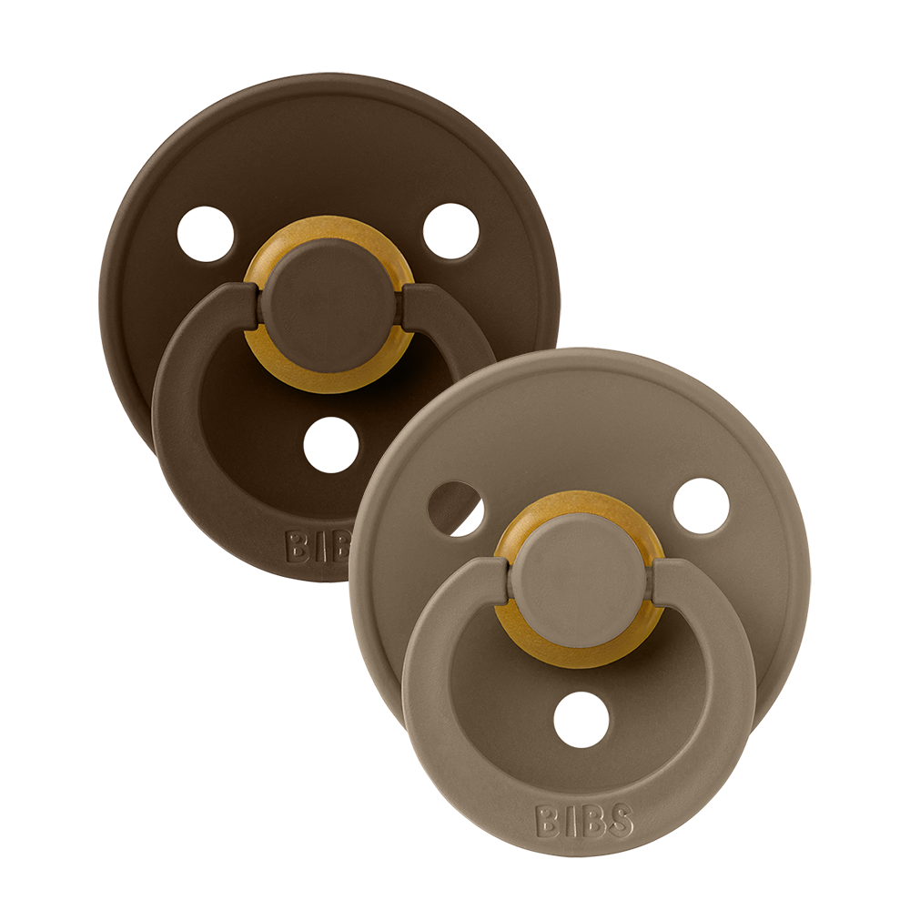 BIBS Colour 2 PACK Mocha/Dark Oak [product_typ] - BIBS EU