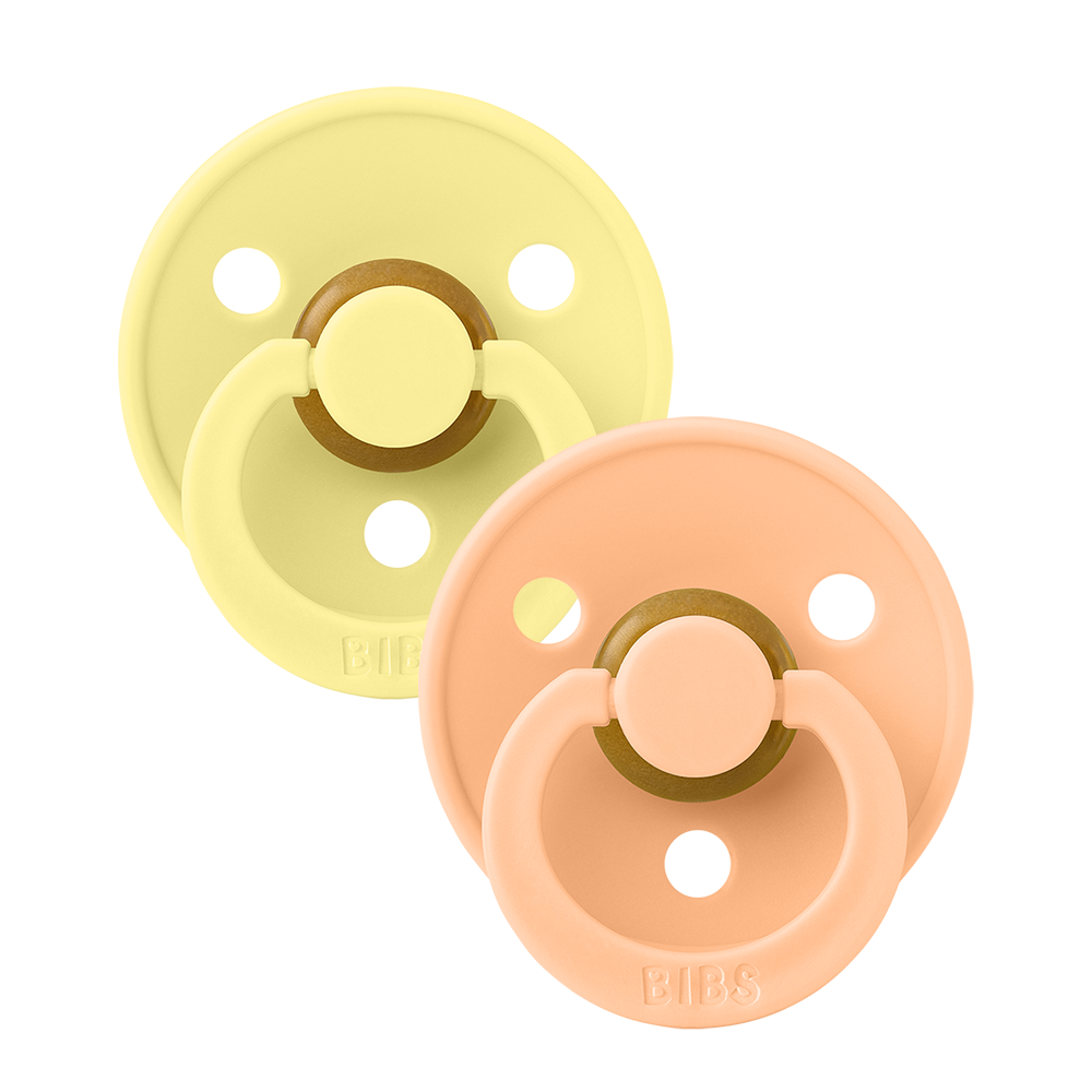 BIBS Colour 2 PACK Sunshine/Peach Sunset [product_typ] - BIBS EU