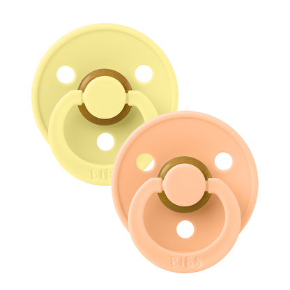 BIBS Colour 2 PACK Sunshine/Peach Sunset [product_typ] - BIBS EU