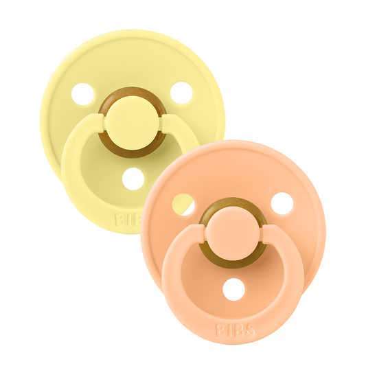 BIBS Colour 2 PACK Sunshine/Peach Sunset [product_typ] - BIBS EU