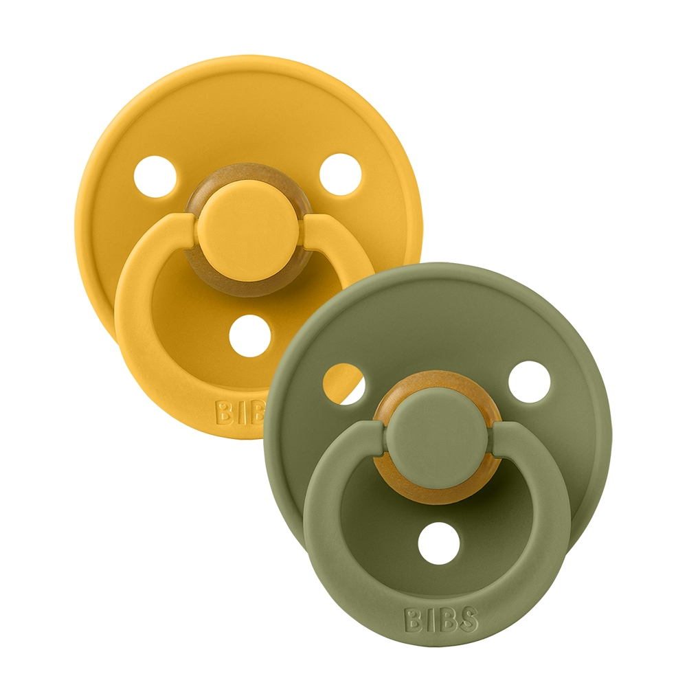 BIBS Colour 2 PACK Honey Bee/Olive [product_typ] - BIBS EU