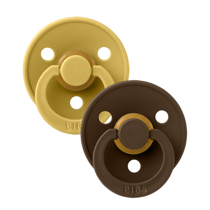 BIBS Colour 2 PACK Mustard/Mocha [product_typ] - BIBS EU