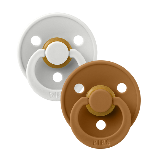 BIBS Colour 2 Pack Haze/Caramel