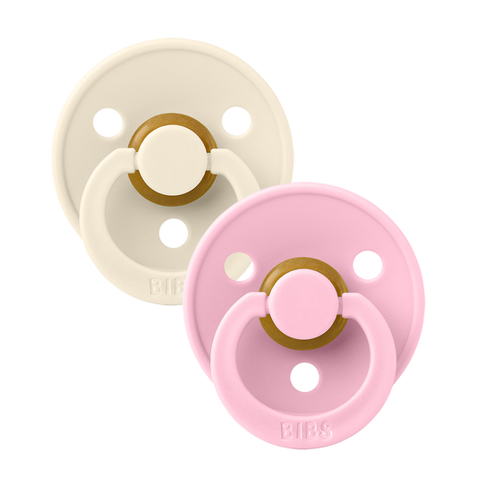 BIBS Colour 2 PACK Ivory/Baby Pink [product_typ] - BIBS EU