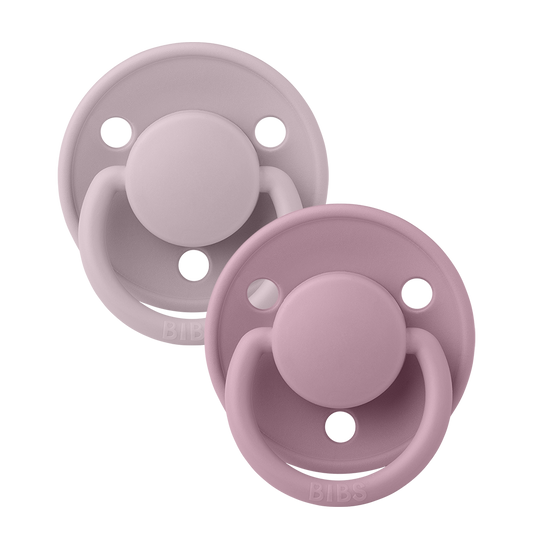 BIBS De Lux 2 PACK Dusky Lilac/Heather [product_typ] - BIBS EU