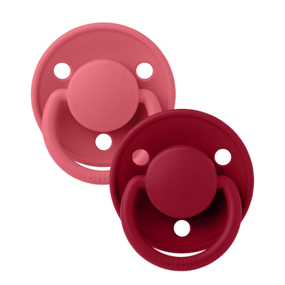 BIBS De Lux 2 PACK Coral/Ruby [product_typ] - BIBS EU