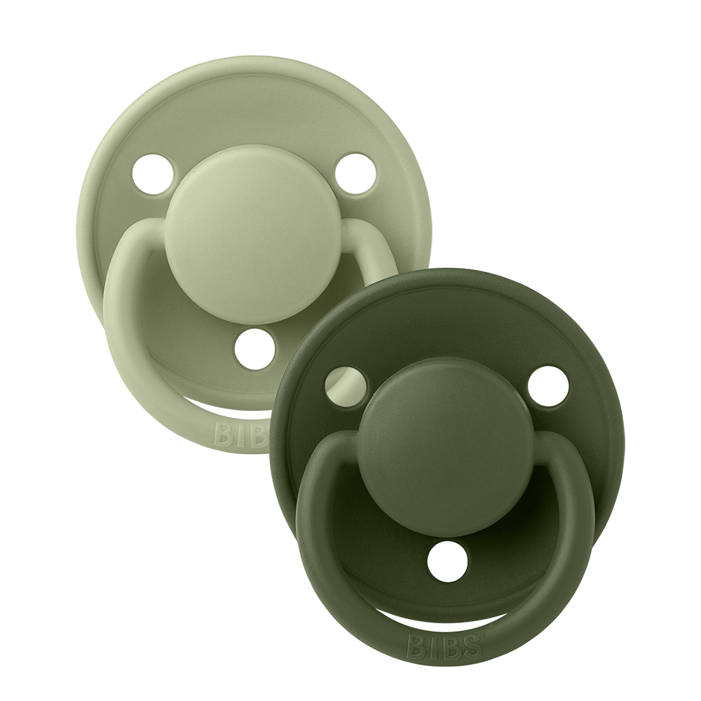 BIBS De Lux 2 PACK Sage/Hunter Green [product_typ] - BIBS EU
