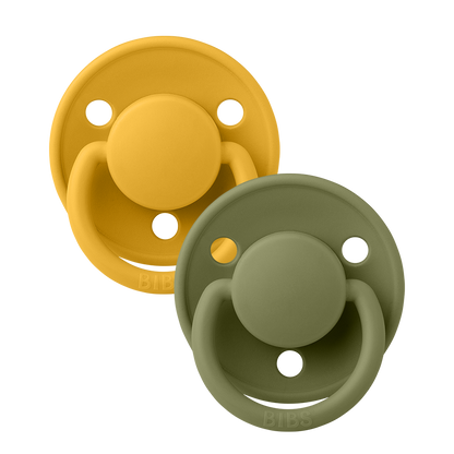 BIBS De Lux 2 PACK Honey Bee/Olive [product_typ] - BIBS EU