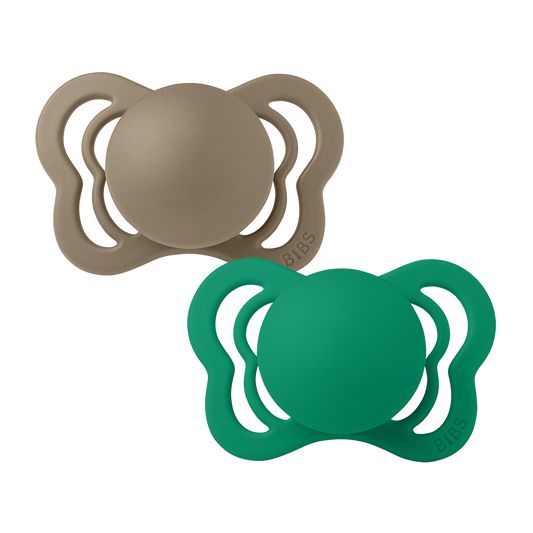 BIBS Couture 2 PACK Dark Oak/Evergreen