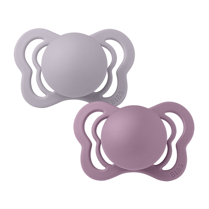 BIBS Couture 2 PACK Fossil Grey/Mauve