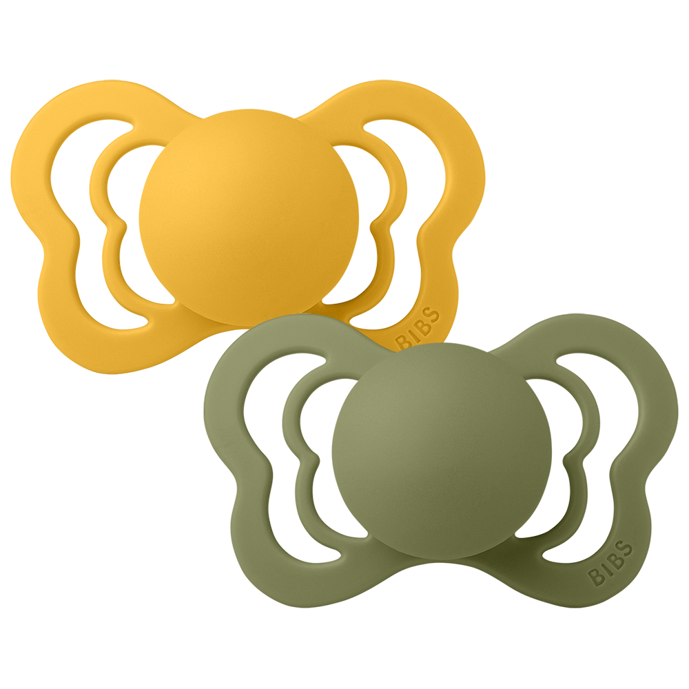 BIBS Couture 2 PACK Honey Bee/Olive [product_typ] - BIBS EU