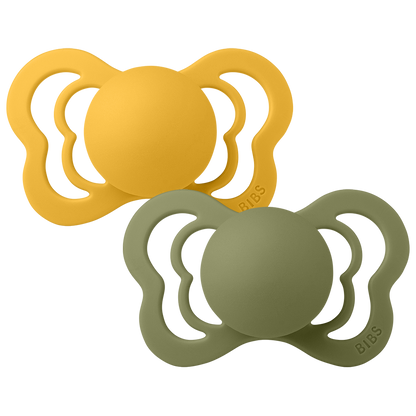 BIBS Couture 2 PACK Honey Bee/Olive [product_typ] - BIBS EU