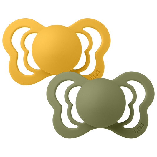 BIBS Couture 2 PACK Honey Bee/Olive [product_typ] - BIBS EU