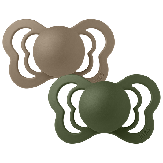 BIBS Couture 2 PACK Dark Oak/Hunter Green