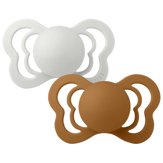 BIBS Couture 2 Pack Haze/Caramel