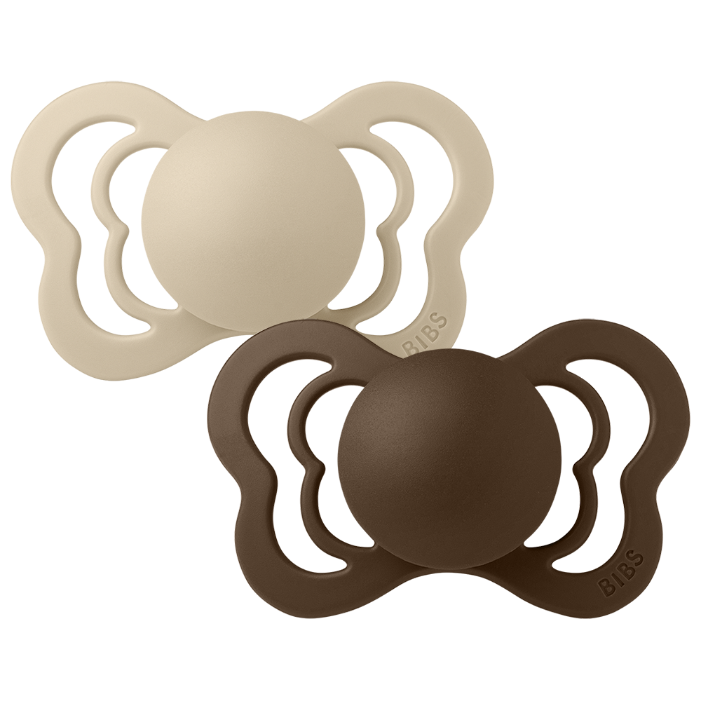 BIBS Couture 2 PACK Vanilla/Mocha [product_typ] - BIBS EU