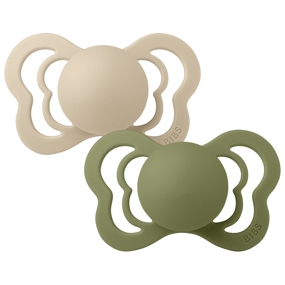 BIBS Couture 2 PACK Vanilla/Olive [product_typ] - BIBS EU