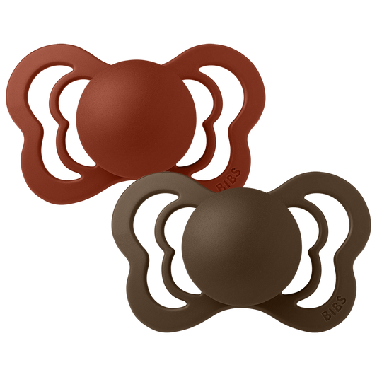BIBS Couture 2 PACK Rust/Mocha