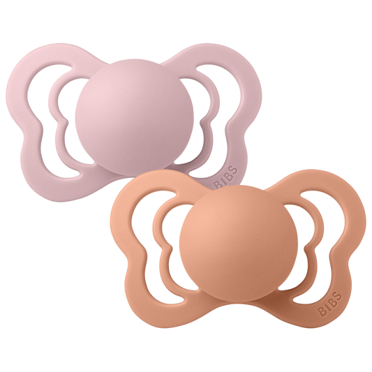 BIBS Couture 2 Pack Pink Plum/Peach