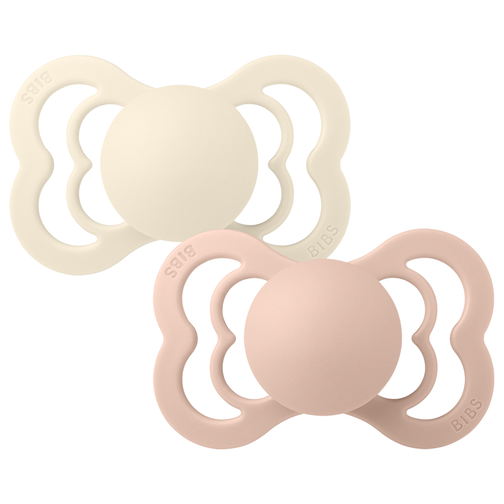 BIBS Supreme 2 PACK Ivory/Blush [product_typ] - BIBS EU