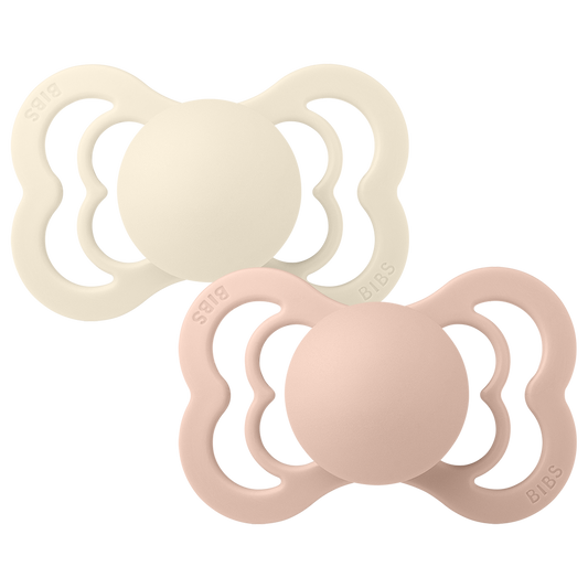 BIBS Supreme 2 PACK Ivory/Blush [product_typ] - BIBS EU