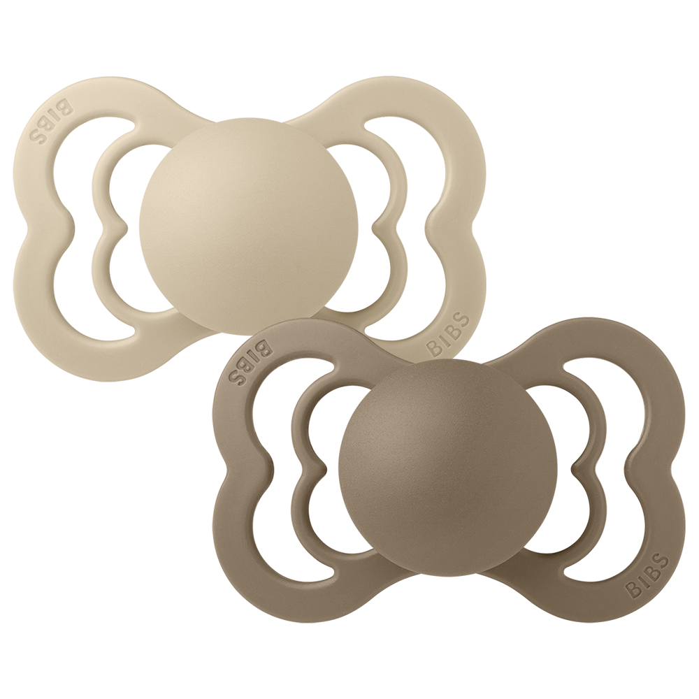 BIBS Supreme 2 PACK Vanilla/Dark Oak [product_typ] - BIBS EU