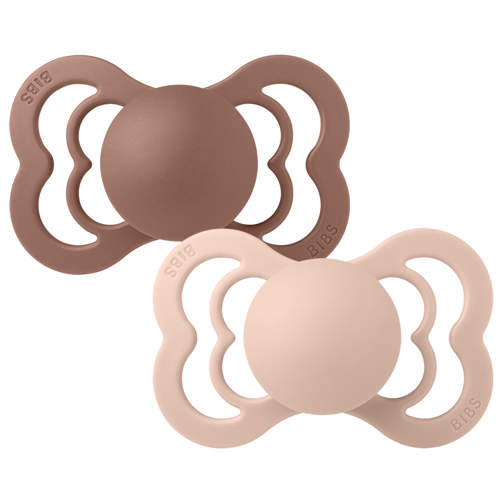 BIBS Supreme 2 PACK Woodchuck/Blush [product_typ] - BIBS EU