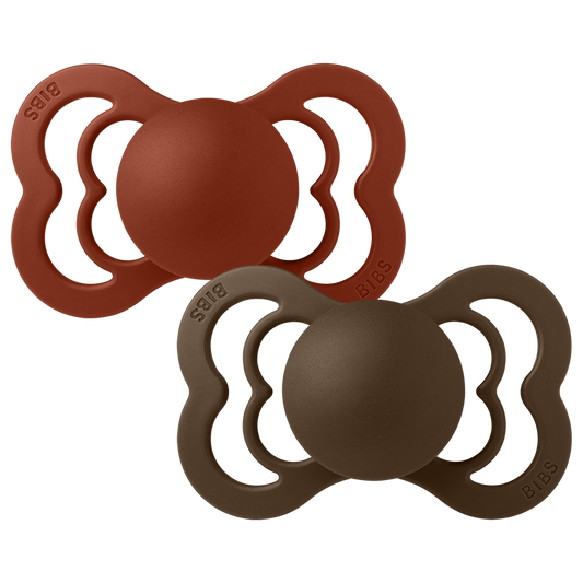 BIBS Supreme 2 PACK Rust/Mocha