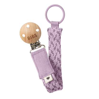 Pacifier Clip Violet Sky/Mauve