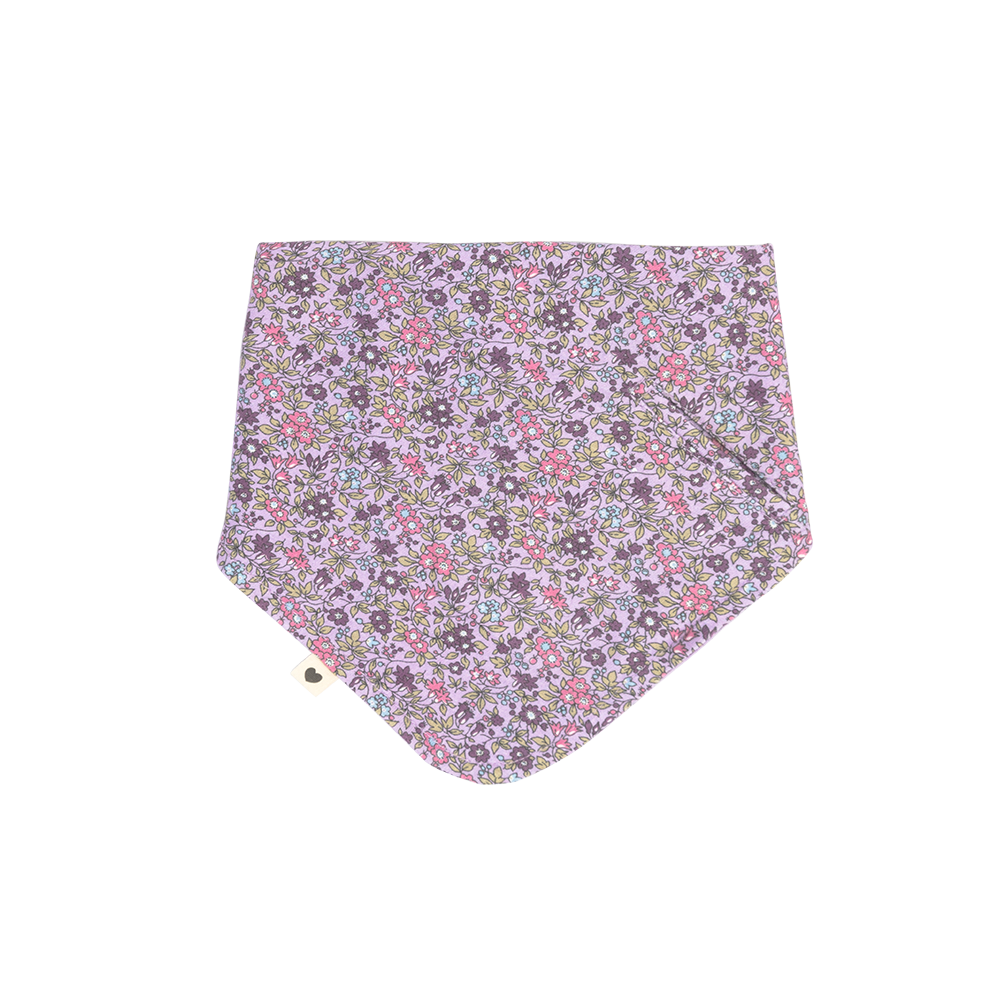 BIBS x LIBERTY Bandana Bib - Chamomile Lawn Violet Sky