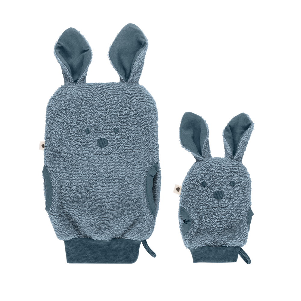 Kangaroo Bath Mitts Petrol