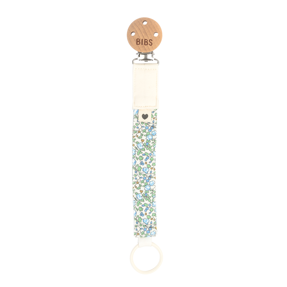 BIBS x LIBERTY Pacifier Clip - Eloise Ivory