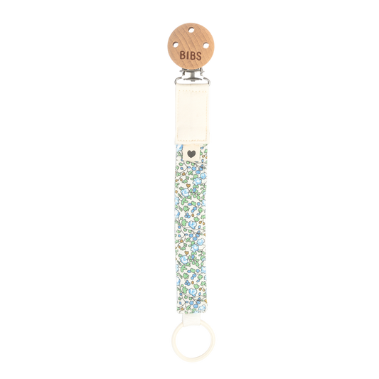 BIBS x LIBERTY Pacifier Clip - Eloise Ivory