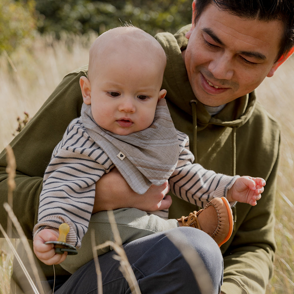 Tie Dye Camo Bandana Bib Green