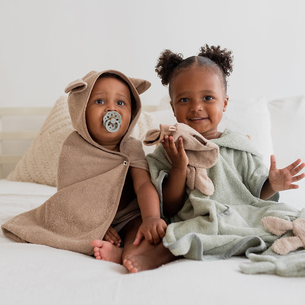 Kangaroo Poncho Toddler Vanilla