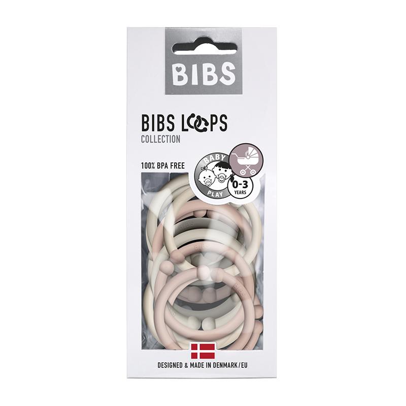 BIBS Loops 12 Pack Vanilla/Blush/Sand [product_typ] - BIBS