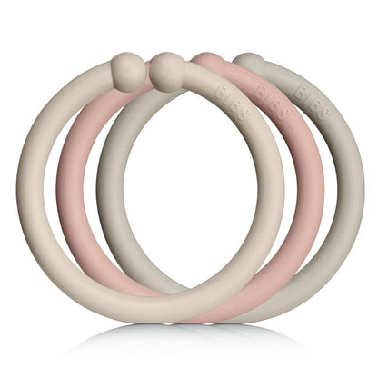 BIBS Loops 12 Pack Vanilla/Blush/Sand [product_typ] - BIBS