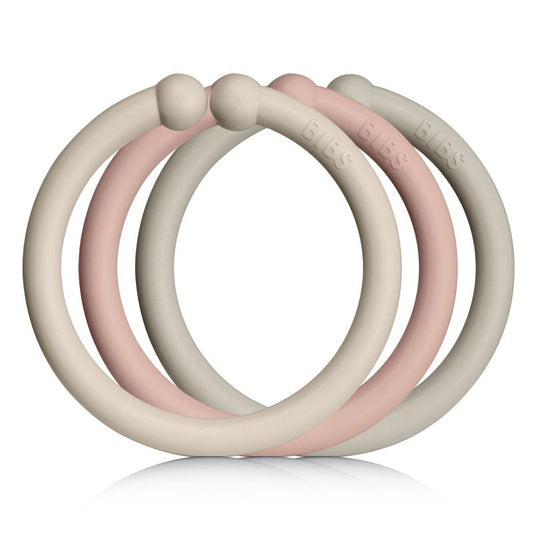 BIBS Loops 12 Pack Vanilla/Blush/Sand [product_typ] - BIBS